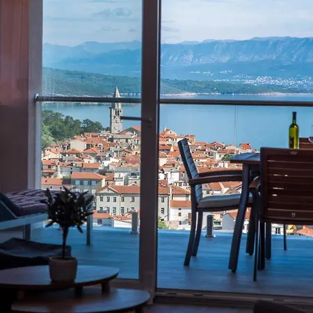 Apartman Zoe Vrbnik Exteriör bild